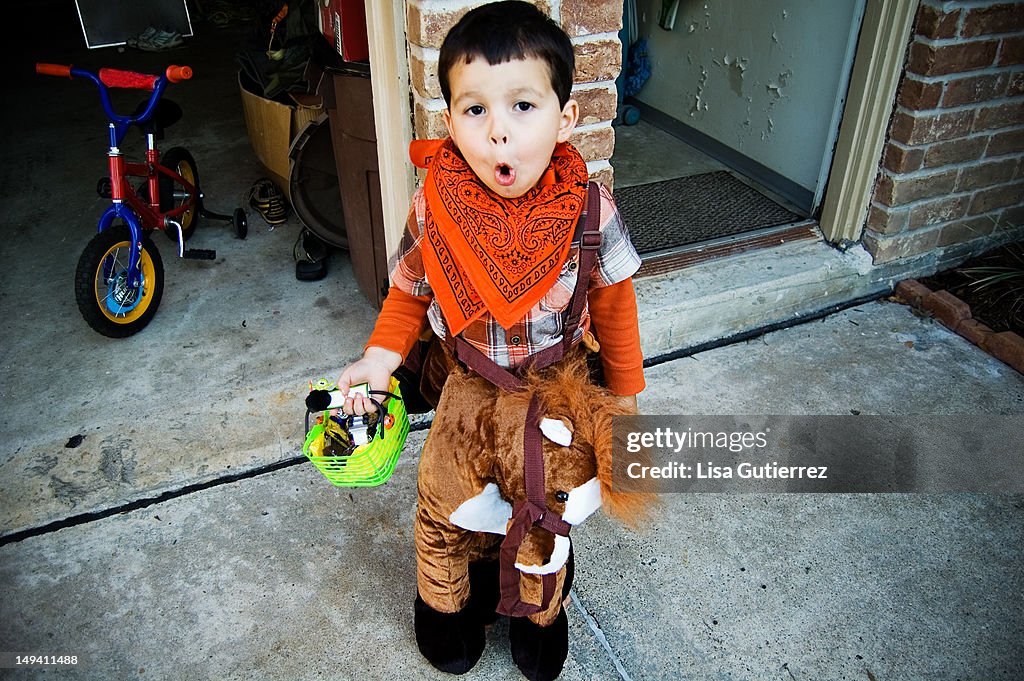 Kid's cowboy costume