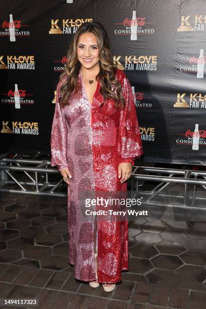 Rachael Lampa attends the 10th Annual K-LOVE Fan Awards at The Grand Ole Opry on May 28, 2023 in Nashville, Tennessee.