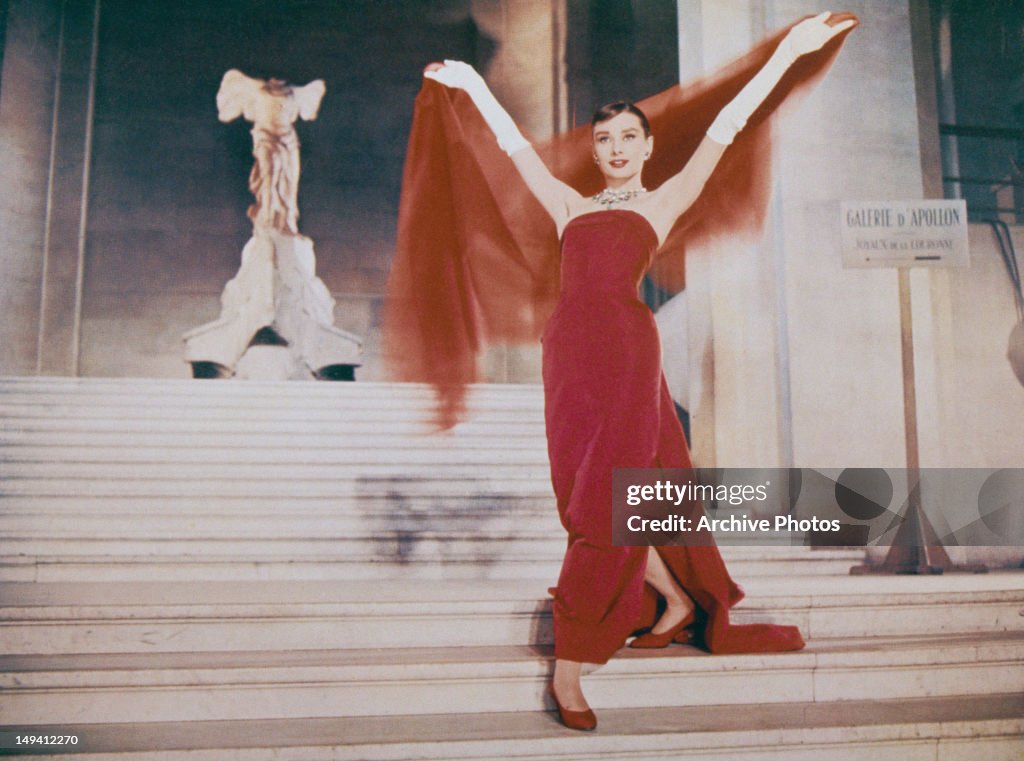 Audrey In The Louvre