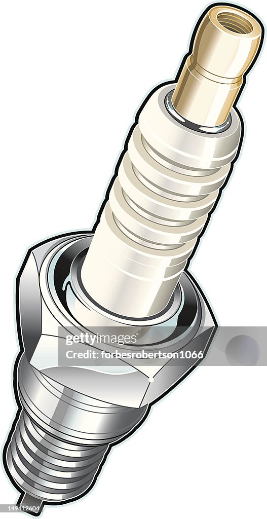 Spark Plug - Perspective View