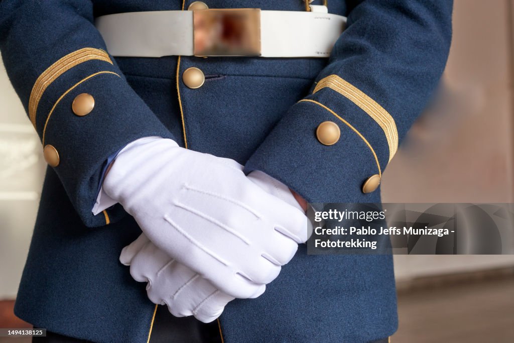 Dress military uniform