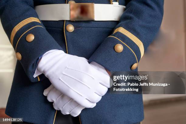 dress military uniform - sergeant stock pictures, royalty-free photos & images