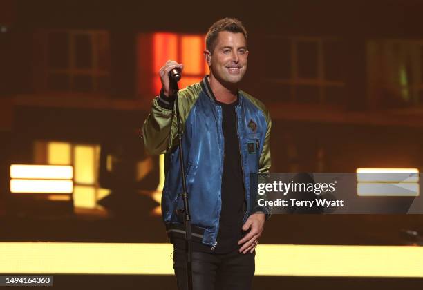 Jeremy Camp performs during the 10th Annual K-LOVE Fan Awards at The Grand Ole Opry on May 28, 2023 in Nashville, Tennessee.