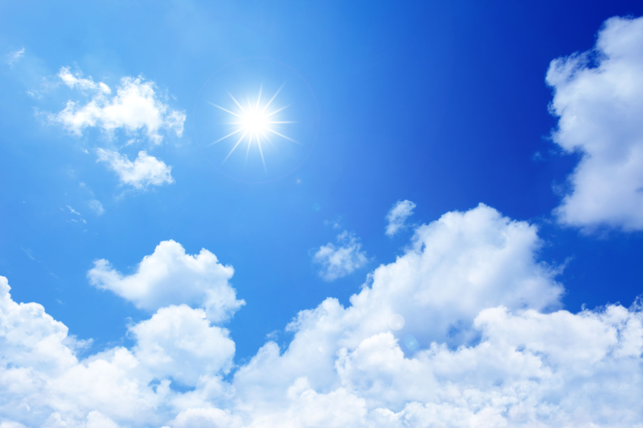 cloudy sky solar
