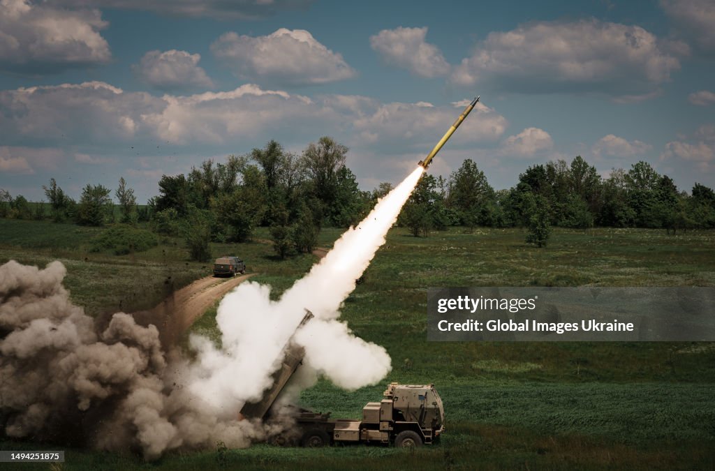 M142 HIMARS In Service With Ukrainian Soldiers On The Bakhmut Direction
