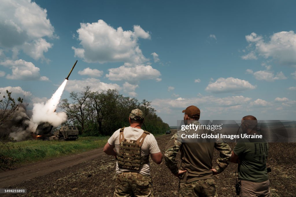 M142 HIMARS In Service With Ukrainian Soldiers On The Bakhmut Direction