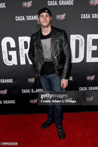 Blake Jenner attends the red carpet and Q&A for Amazon Freevee's "Casa Grande" held at Steven J. Ross Theatre on the Warner Bros. Lot on May 01, 2023...