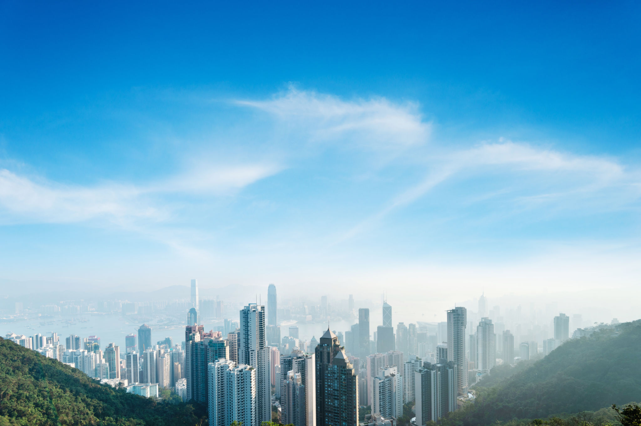 hong kong skyline