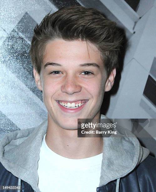 Actor Colin Ford attends Sterling Beaumon's Summer Bash on July 27, 2012 in Hollywood, California.