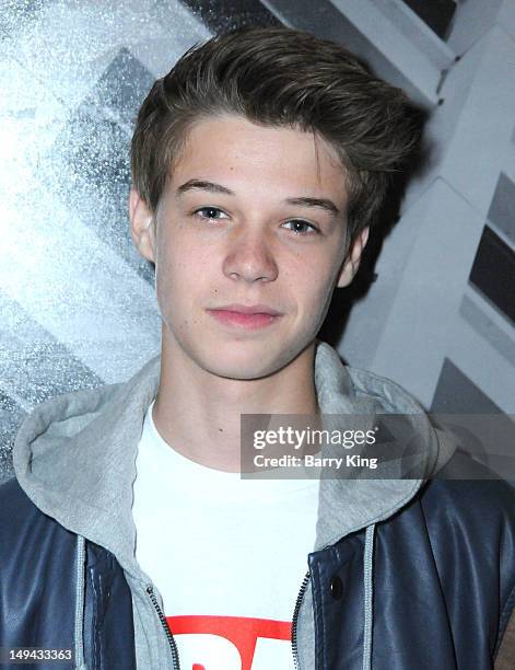 Actor Colin Ford attends Sterling Beaumon's Summer Bash on July 27, 2012 in Hollywood, California.