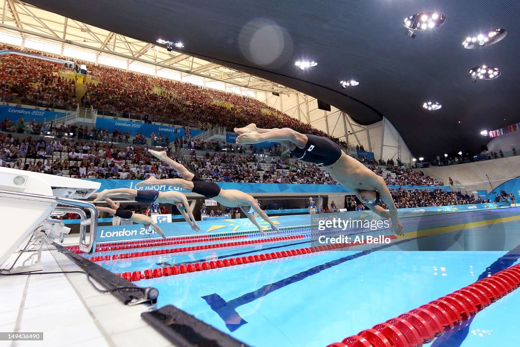 Olympics Day 1 - Swimming