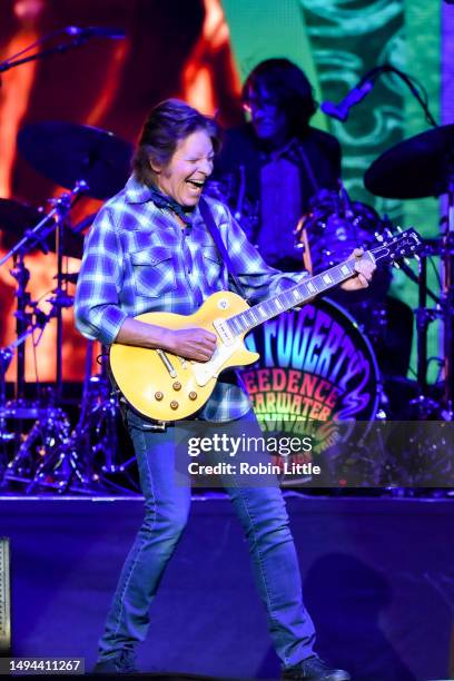 John Fogerty performs at The O2 Arena on May 29, 2023 in London, England.