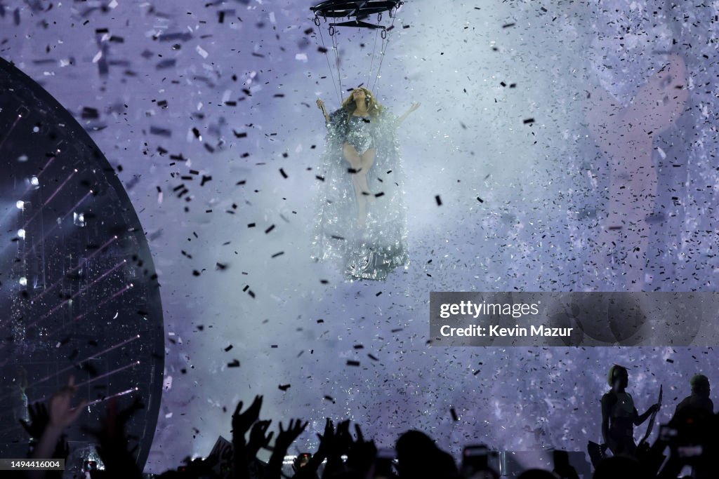 Beyoncé performs onstage during the “RENAISSANCE WORLD TOUR” at the ...