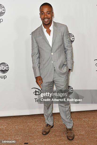 Actor Columbus Short arrives to the Disney ABC Television Group's 2012 "TCA Summer Press Tour" on July 27, 2012 in Beverly Hills, California.