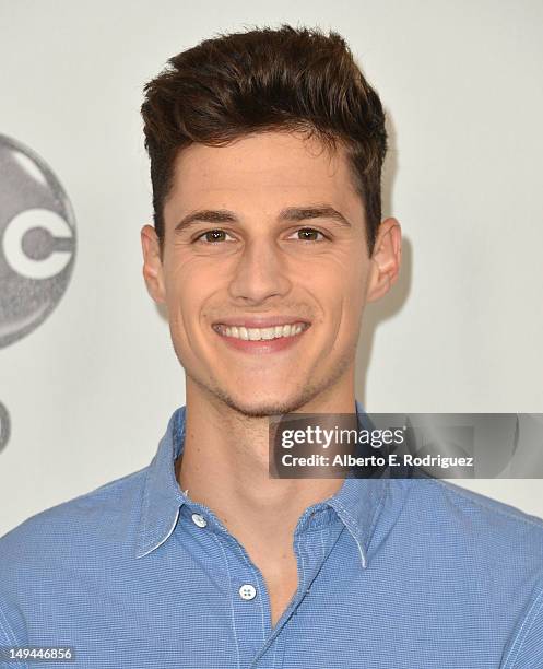 Actor Ken Baumann arrives to the Disney ABC Television Group's 2012 "TCA Summer Press Tour" on July 27, 2012 in Beverly Hills, California.