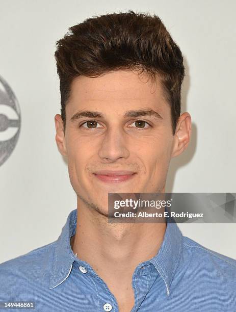 Actor Ken Baumann arrives to the Disney ABC Television Group's 2012 "TCA Summer Press Tour" on July 27, 2012 in Beverly Hills, California.