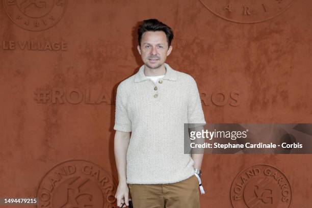 Martin Solveig attends the 2023 French Open at Roland Garros on May 29, 2023 in Paris, France.