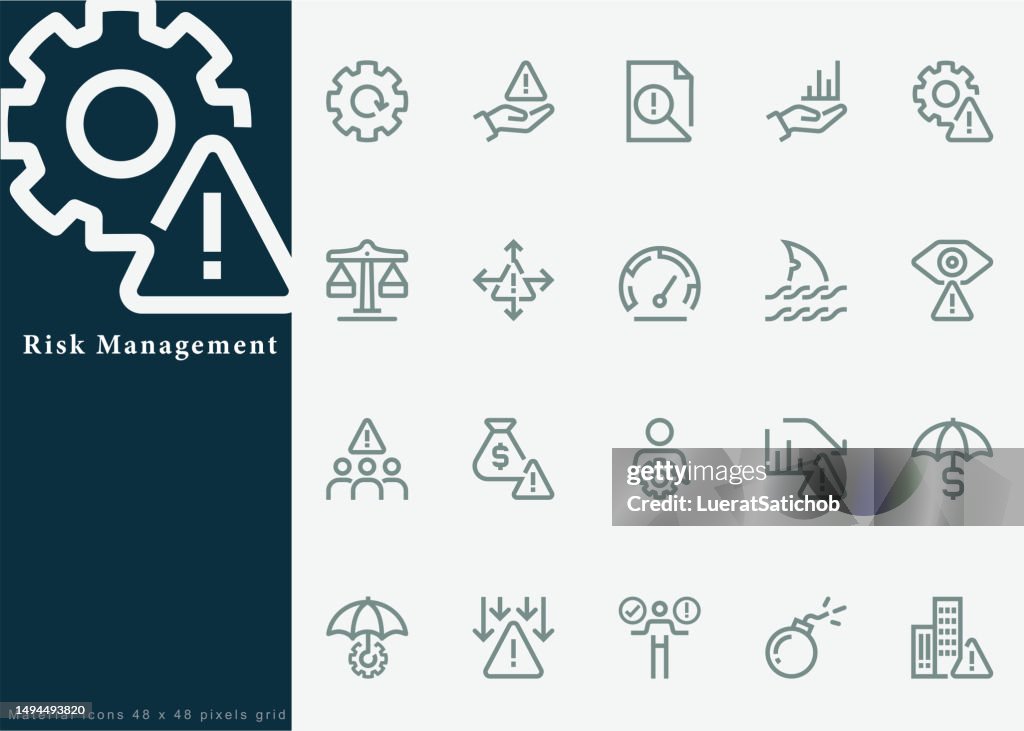 Solution Risk Design Icon Risk Management Assessment Crisis Financial Investment Strategy Risk ...