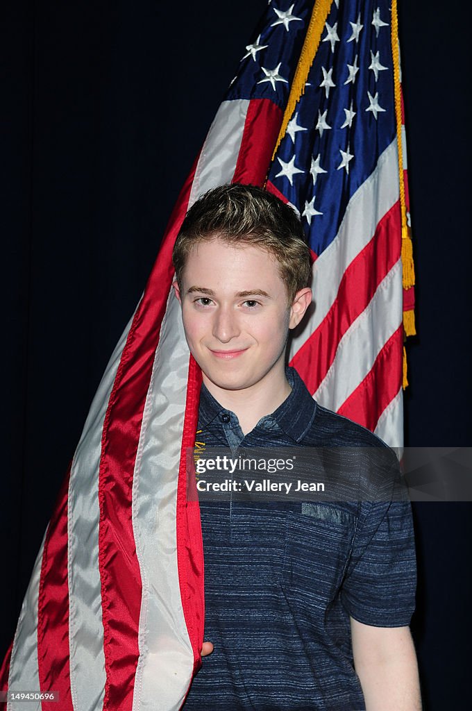 Reed Alexander visits the opening of the 2012 Summer Olympics and