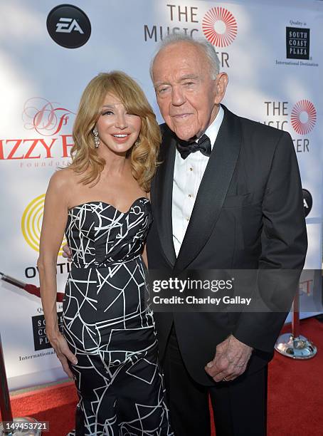 Elizabeth Segerstrom and Henry Segerstrom attend the 2nd Annual Dizzy Feet Foundation's Celebration of Dance Gala at Dorothy Chandler Pavilion on...