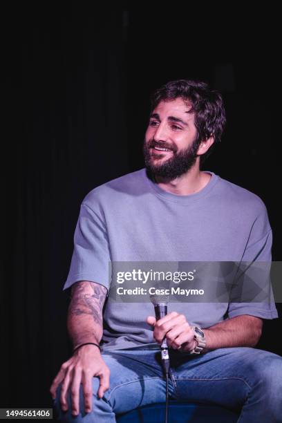 Ricky Rubio, NBA basketball player and president of The Ricky Rubio Foundation, presents the "Mecheros Para Dejar De Fumar" Campaign on May 30, 2023...