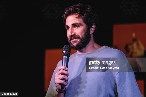 Ricky Rubio, NBA basketball player and president of The Ricky Rubio Foundation, presents the "Mecheros Para Dejar De Fumar" Campaign on May 30, 2023...