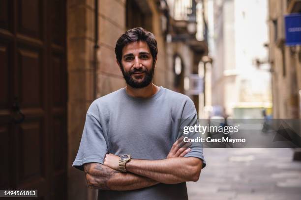 Ricky Rubio, NBA basketball player and president of The Ricky Rubio Foundation, poses for a photo during the presentation of "Mecheros Para Dejar De...