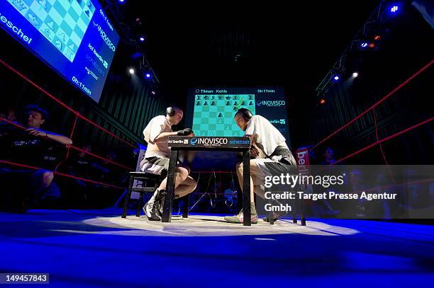 32 Berlin Chess Boxing Championships 2012 Stock Photos, High-Res
