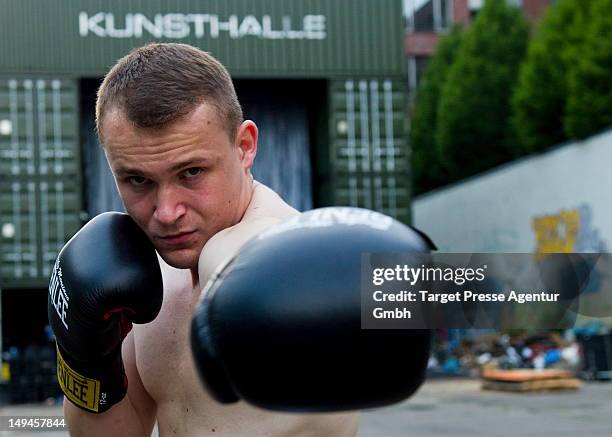 32 Berlin Chess Boxing Championships 2012 Stock Photos, High-Res