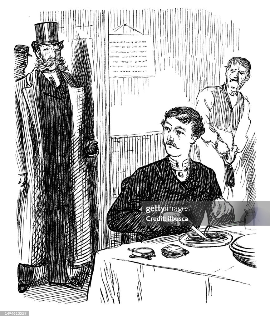 British satire caricature comic cartoon illustration