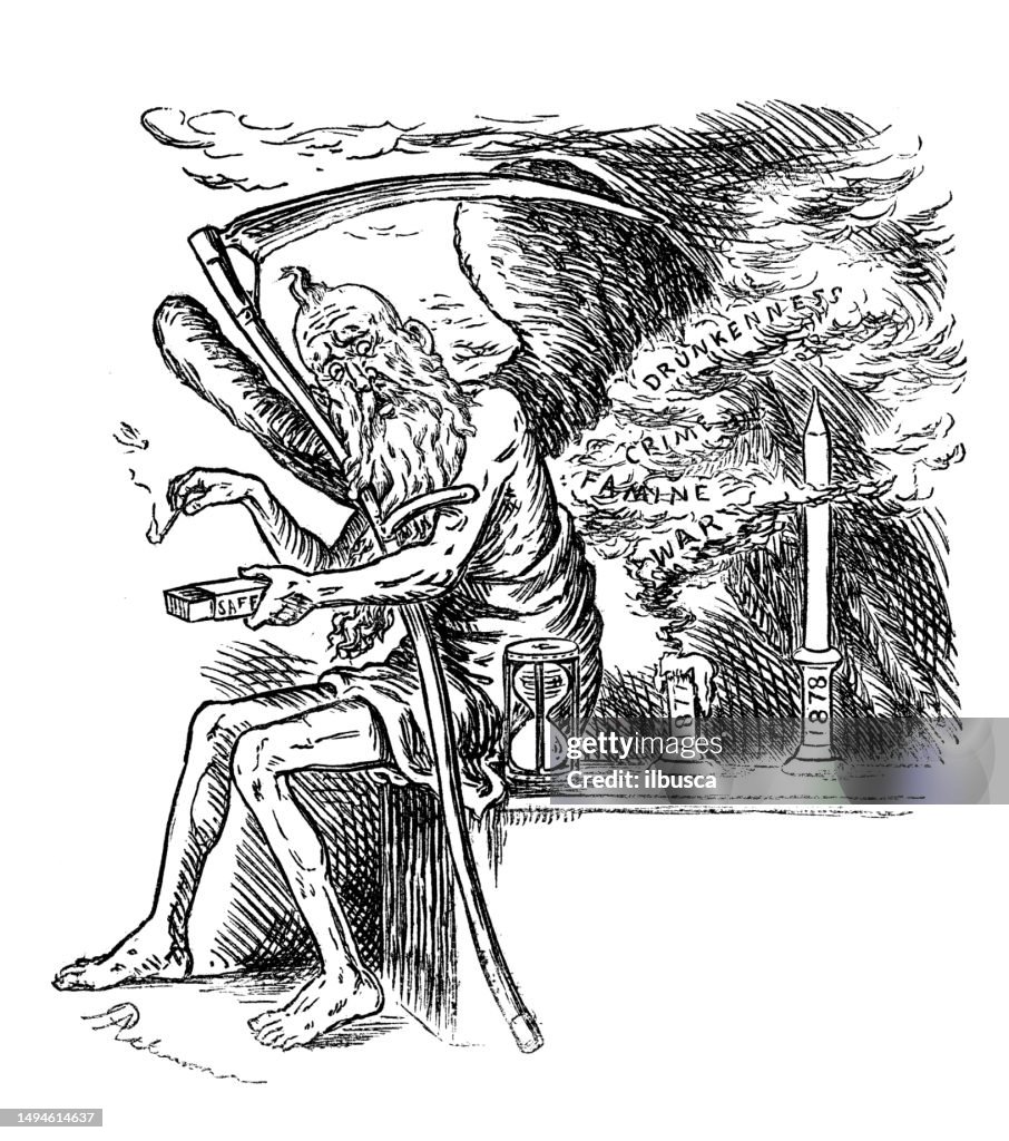 British satire caricature comic cartoon illustration