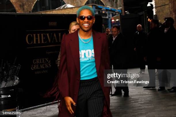 Kelvin Harrison Jr attends the UK screening of "Chevalier" at Everyman Borough Yards on May 30, 2023 in London, England.