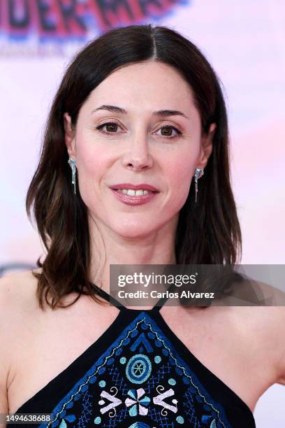 Actress Ruth Diaz attends the premiere of "Spider-Man: Cruzando El Multiverso" at the Callao cinema on May 30, 2023 in Madrid, Spain.