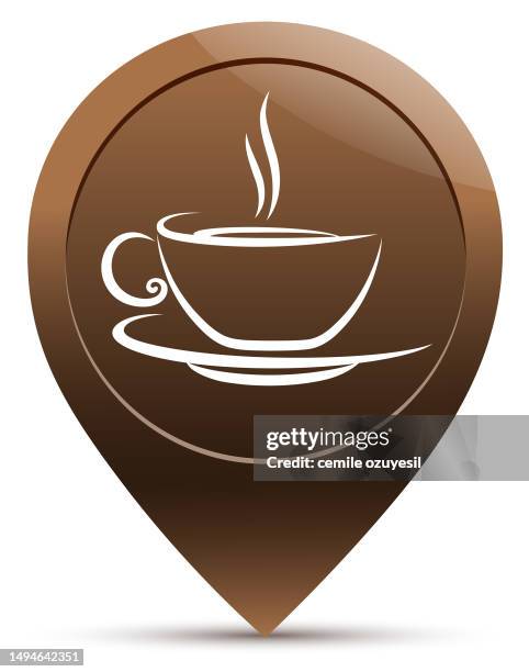 Cafe Vector High Resolution Cafe Point Symbol High-Res Vector Graphic - Getty Images