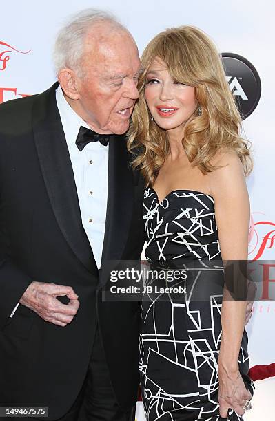 Henry Segerstrom and Elizabeth attend the Dizzy Feet Foundation Second 'Celebration of Dance' Gala at Dorothy Chandler Pavilion on July 28, 2012 in...