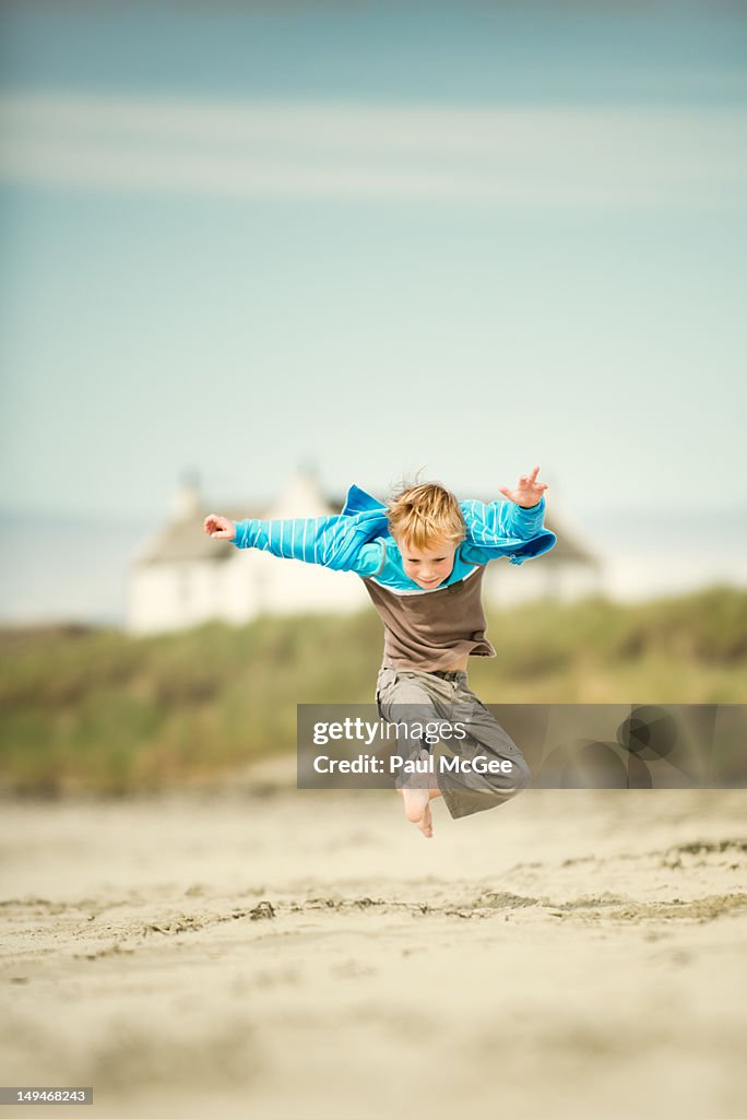 Beach jump