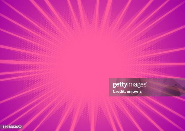 bright pink comic book blast vector explosion - galaxy texture stock illustrations
