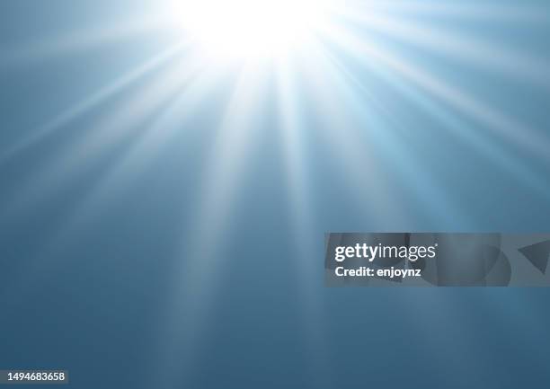 Vector Rays Thin Rays Of Light Vector