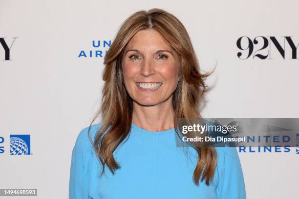 Nicolle Wallace attends Former FBI Director James Comey In Conversation With MSNBC's Nicolle Wallace at 92NY on May 30, 2023 in New York City.