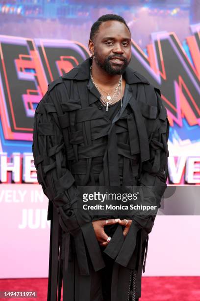 Brian Tyree Henry attends the world premiere of "Spider-Man: Across The Spider-Verse" at Regency Village Theatre on May 30, 2023 in Los Angeles,...