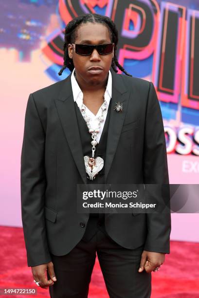 Don Toliver attends the world premiere of "Spider-Man: Across The Spider-Verse" at Regency Village Theatre on May 30, 2023 in Los Angeles, California.