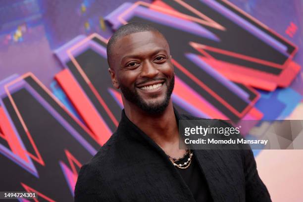 Aldis Hodge attends the world premiere of Sony Pictures Animation's "Spider-Man: Across The Spider-Verse" at Regency Village Theatre on May 30, 2023...