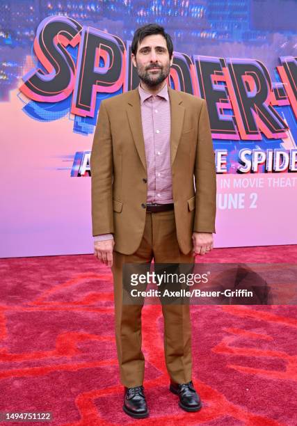 Jason Schwartzman attends the World Premiere of Sony Pictures Animation's "Spider-Man: Across the Spider Verse" at Regency Village Theatre on May 30,...