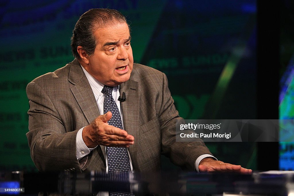 Chris Wallace Interviews U.S. Supreme Court Justice Antonin Scalia On "FOX News Sunday"