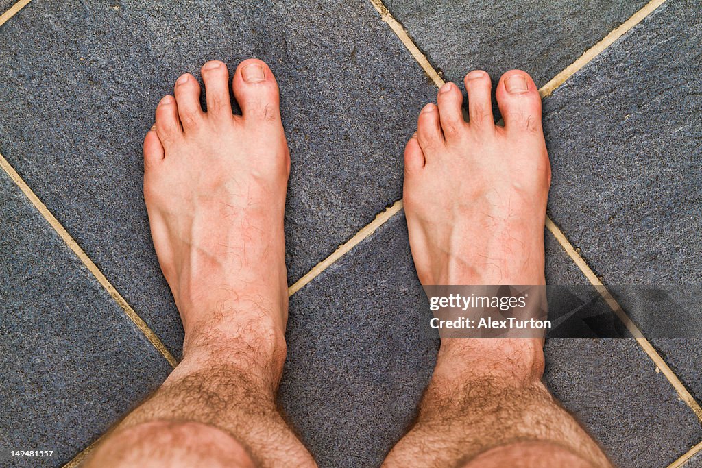 Two Left Foot Mans Two Left Feet High-Res Stock Photo - Getty Images