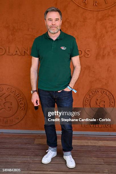 Guillaume de Tonquédec attends the 2023 French Open at Roland Garros on May 31, 2023 in Paris, France.