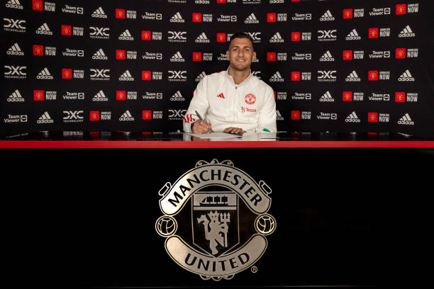 GBR: Diogo Dalot Signs a Contract Extention at Manchester United