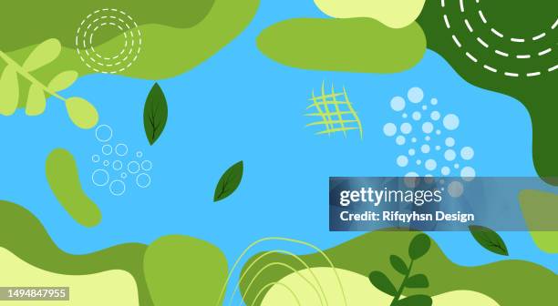 abstract simply background with liquid nature pattern element desig - spa background stock illustrations