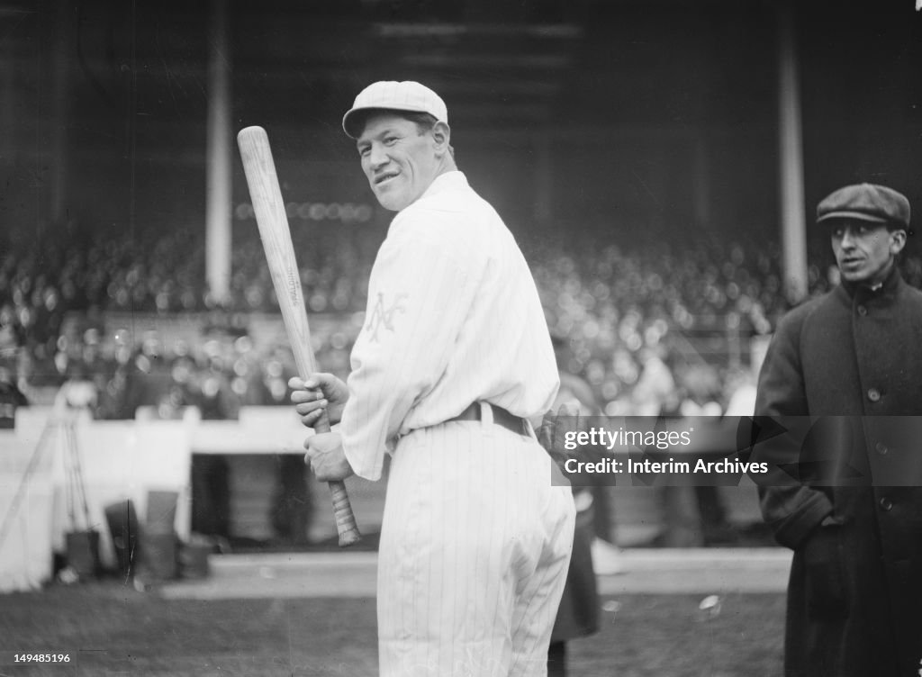 Jim Thorpe At Bat