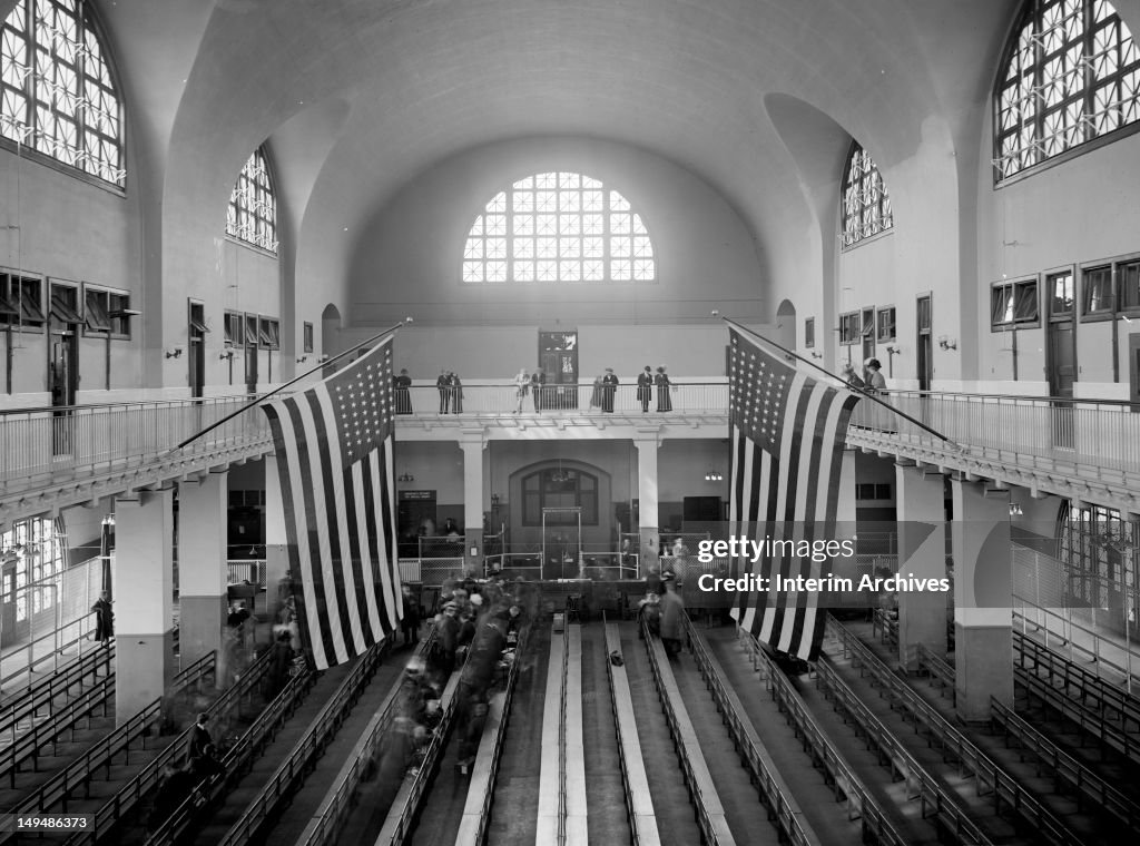 Great Hall At Ellis Island